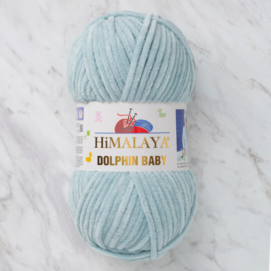 Green-80347 Himalaya Dolphin Baby Chenille Yarn, Green - 80347 - Imagen 1