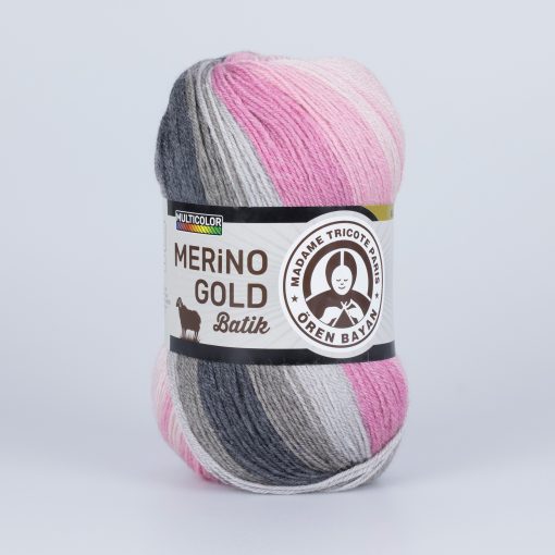 Merino-Gold-Batik-838-510x510-1 Merino Gold Batik Handknitting Yarn 100g - Bild 1