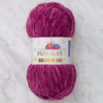 Himalaya Dolphin Baby Chenille Yarn, Purple - 80338