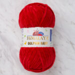 Himalaya Dolphin Baby Chenille Yarn, Red - 80352