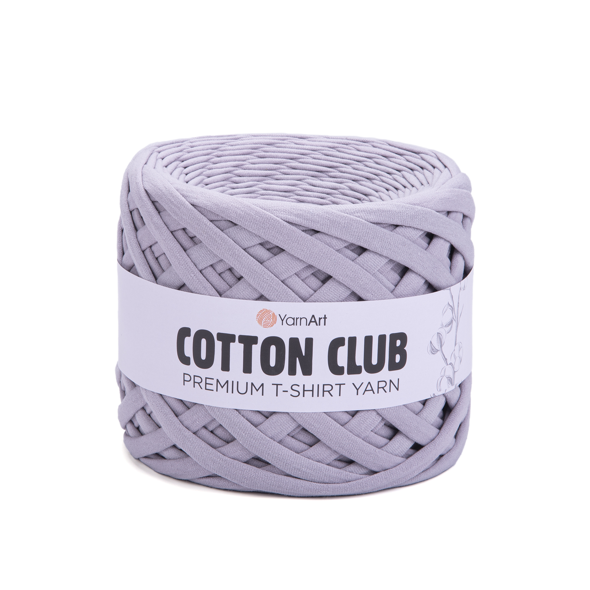 YARNART_COTTON_CLUB_7303 Cotton Club - Light Gray - Bild 1