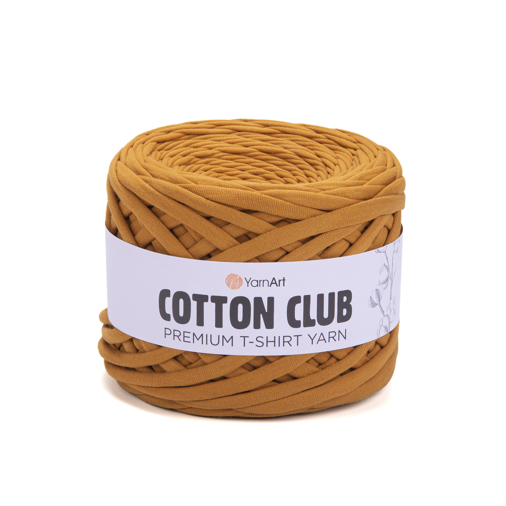 YARNART_COTTON_CLUB_7316 Cotton Club - Mustard - Εικόνα 1