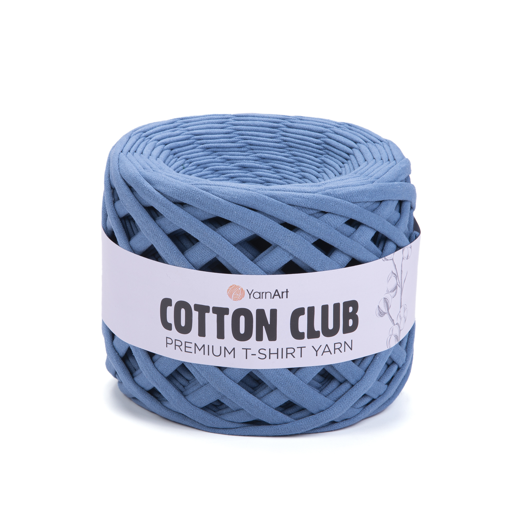 YARNART_COTTON_CLUB_7329 Cotton Club - Light Blue - Εικόνα 1