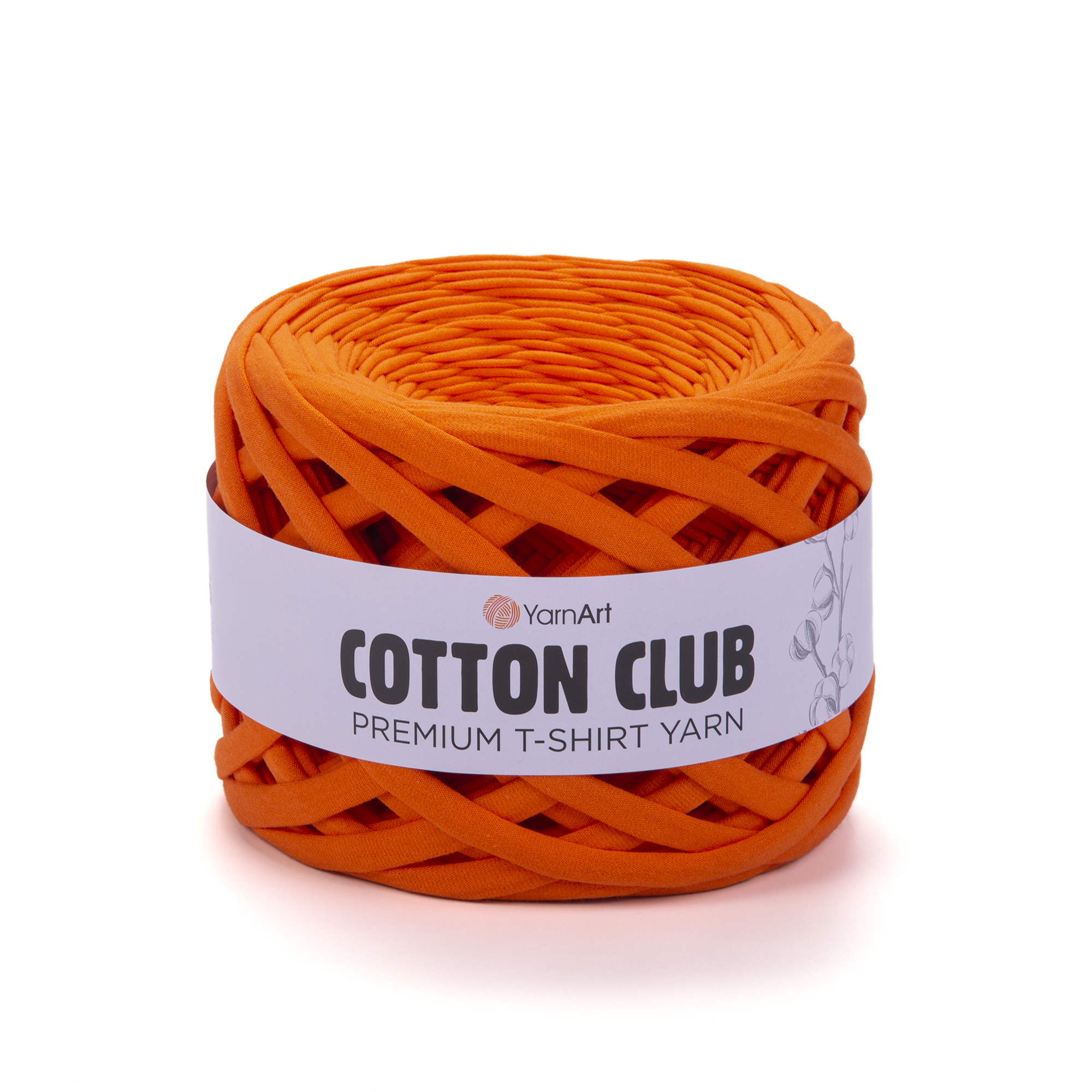 YARNART_COTTON_CLUB_7332 Cotton Club - Orange - Εικόνα 1