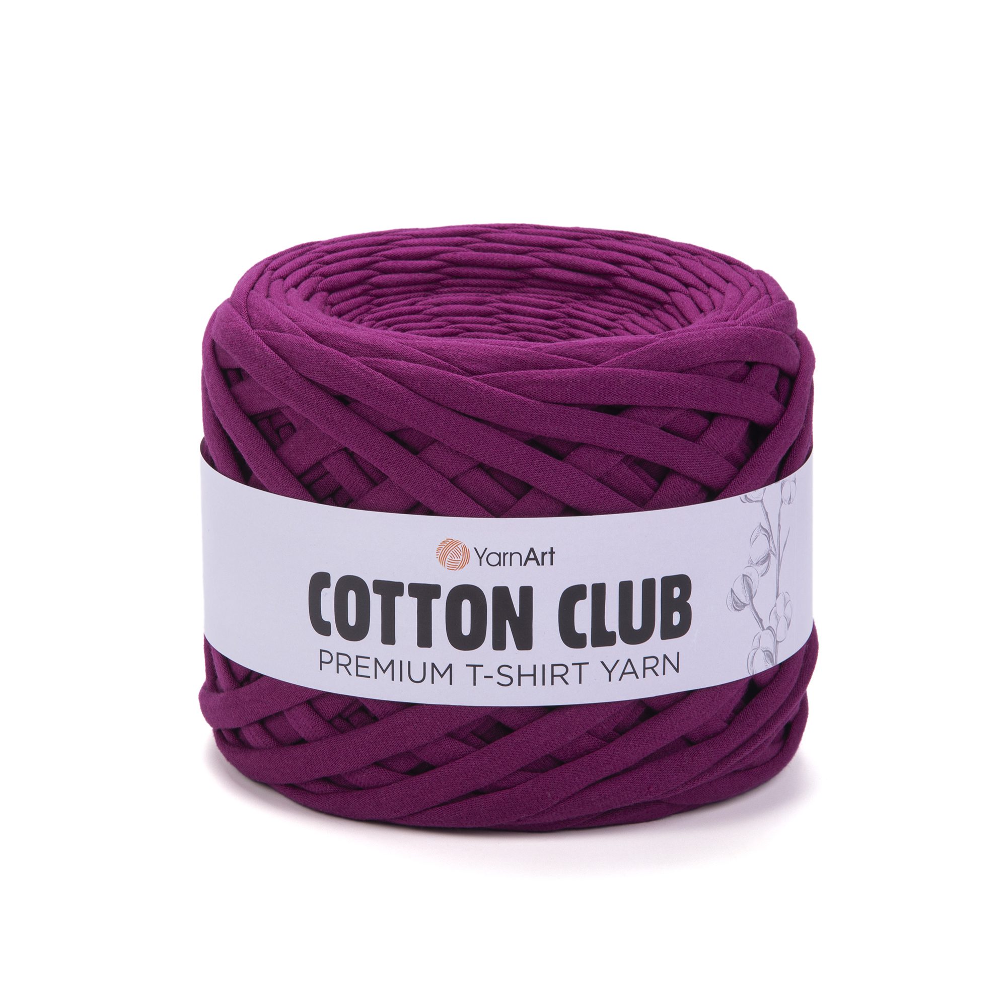YARNART_COTTON_CLUB_7337 Cotton Club - Cherry Red - Εικόνα 1