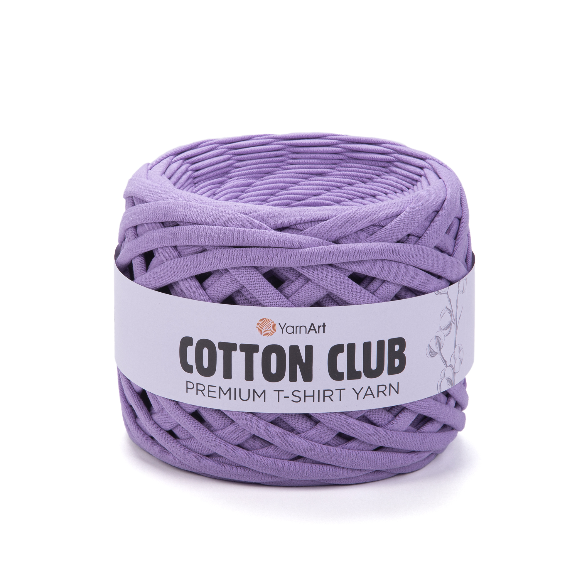 YARNART_COTTON_CLUB_7353 Cotton Club - Soft Violet - Εικόνα 1