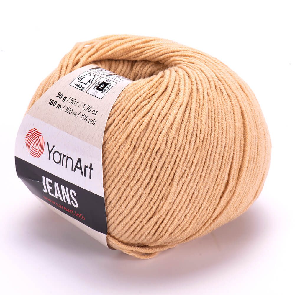 YARNART_JEANS_07-1 jeans - Beige Nude - Εικόνα 1