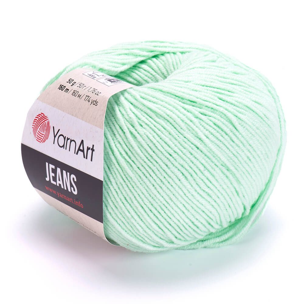 YARNART_JEANS_79 jeans - Soft Lime - Imagen 1
