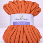 Polypuff - Terracotta type. Marshmallow