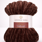 Velvet - Brown type. Marshmallow