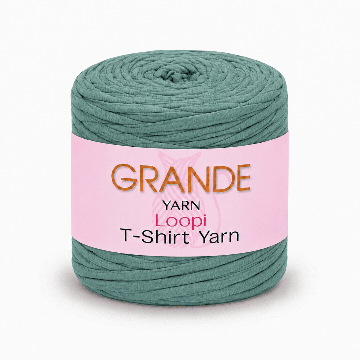 maccheronigreendusty T-Shirt Yarn - Green Dusty (Maccheroni) - Image 1