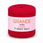 T-Shirt Yarn - Red (Maccheroni)