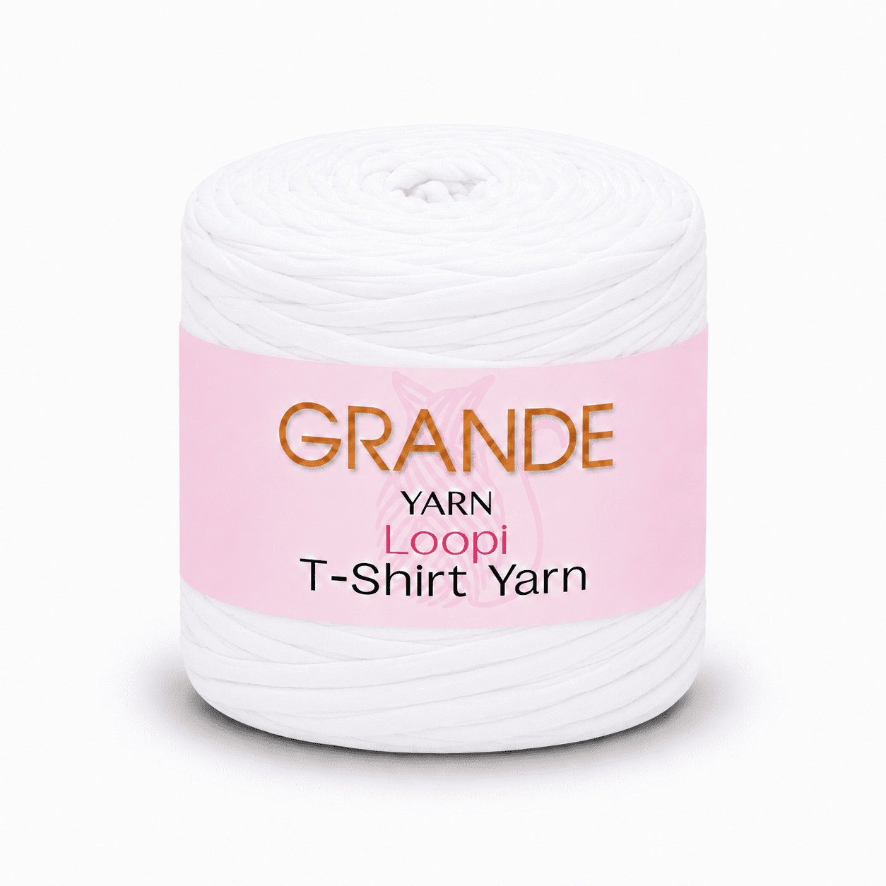 maccheroniwhite T-Shirt Yarn - White (Maccheroni) - Image 1