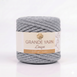 T-Shirt Yarn - Grey Glitter (Maccheroni)