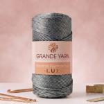 Macrame PP LUX – Grey