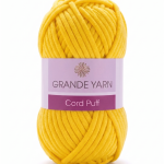 Cord Puff - Yellow