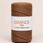 Cotton Macrame - Brown