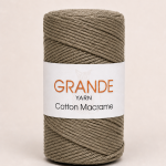 Cotton Macrame - Olive Green