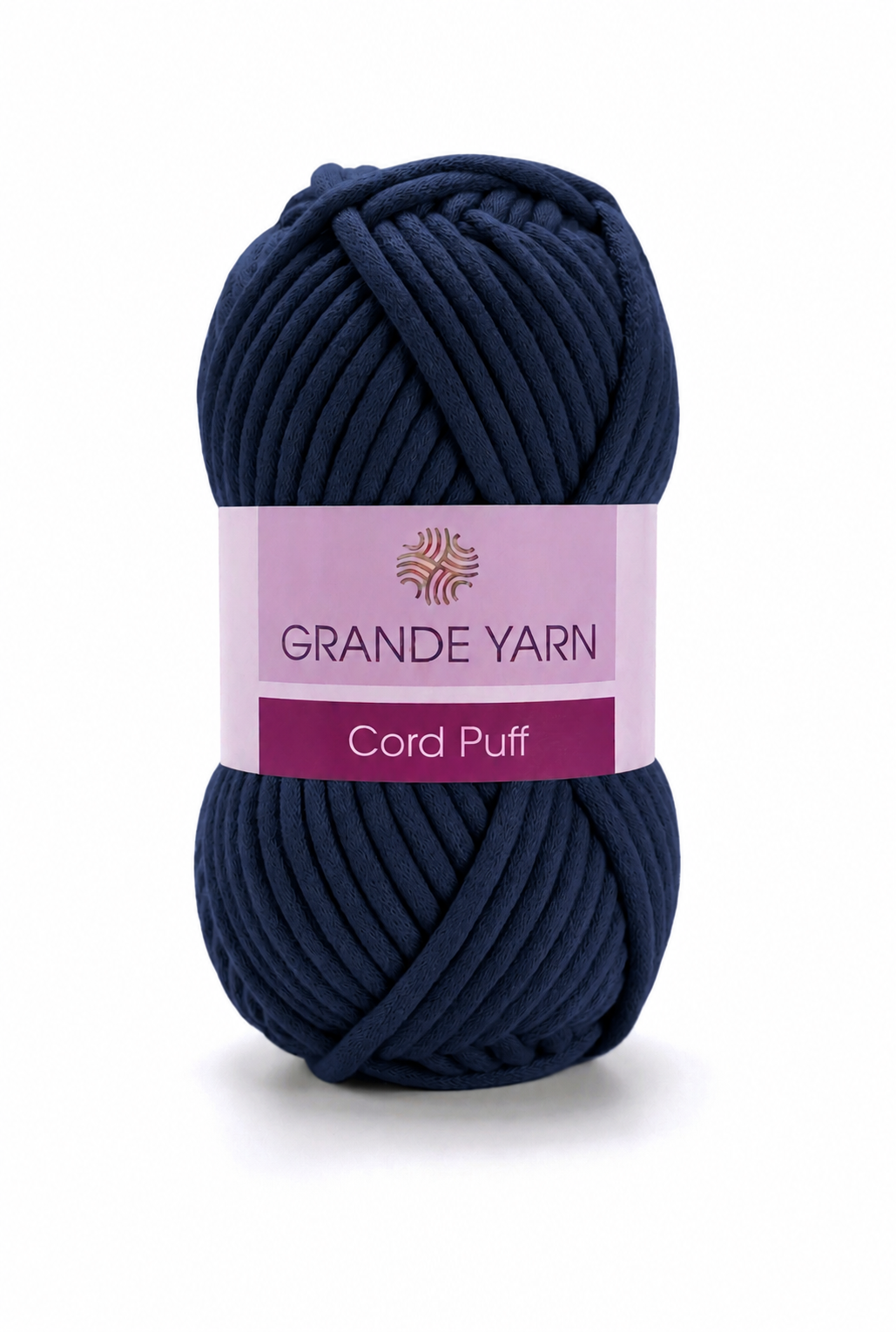 cordpuffnavyblue Cord Puff - Navy Blue - Εικόνα 1