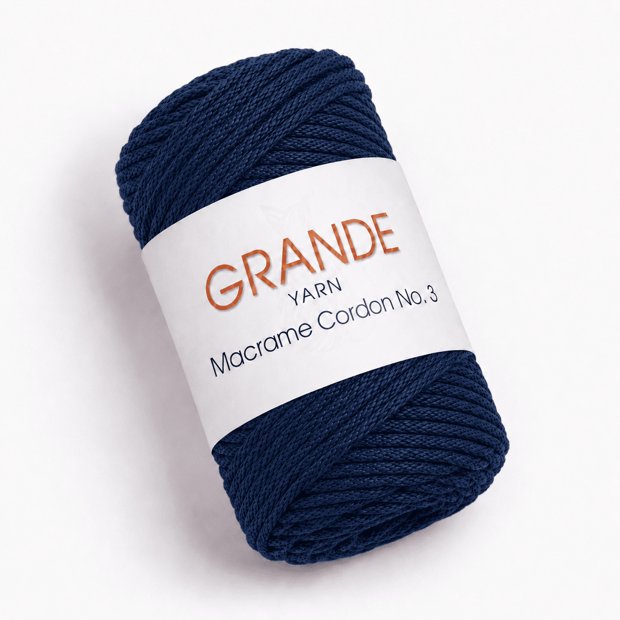 cordon134 Macrame Cordon Νο.3 - Navy Blue - Εικόνα 1