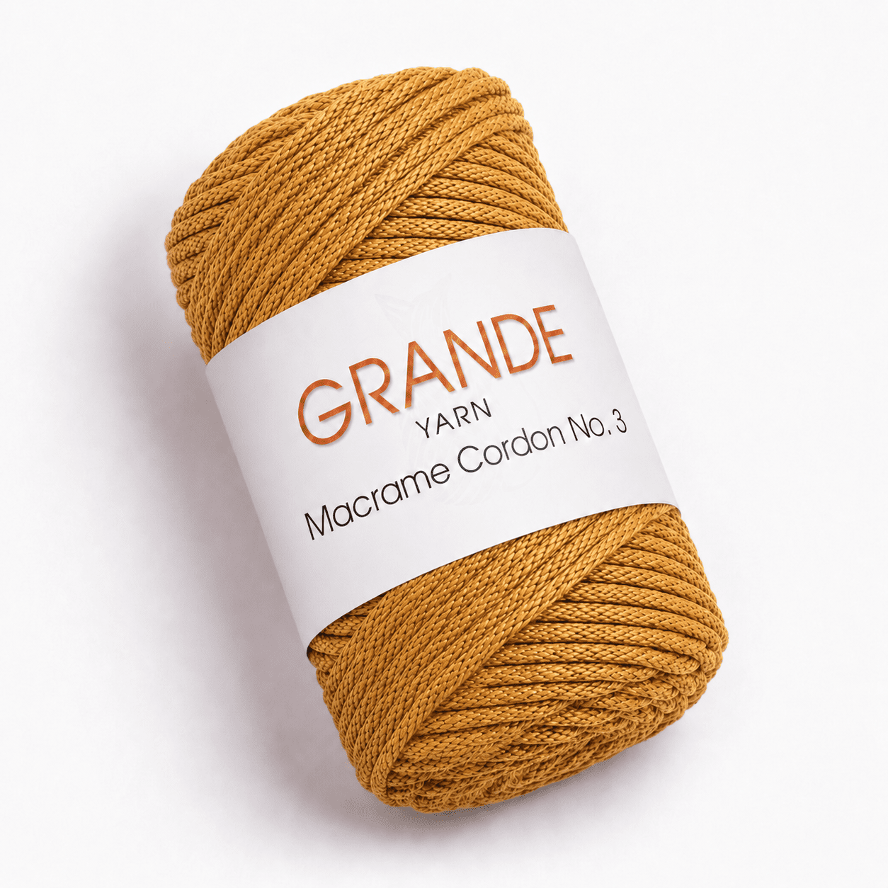 cordon147 Macrame Cordon Νο.3 - Saffron Yellow - Εικόνα 1