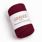 Macrame Cordon Νο.3 - Bordeaux