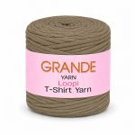 T-Shirt Yarn - Beige Olive (Maccheroni)