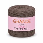T-Shirt Yarn - Brown Mocha (Maccheroni)