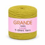 T-Shirt Yarn - Yellow Mustard Lime (Maccheroni)