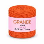 T-Shirt Yarn - Orange (Maccheroni)