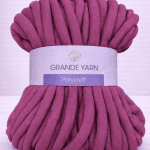 Polypuff - Red Rose type. Marshmallow