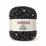Lola Bright - Black with Silver